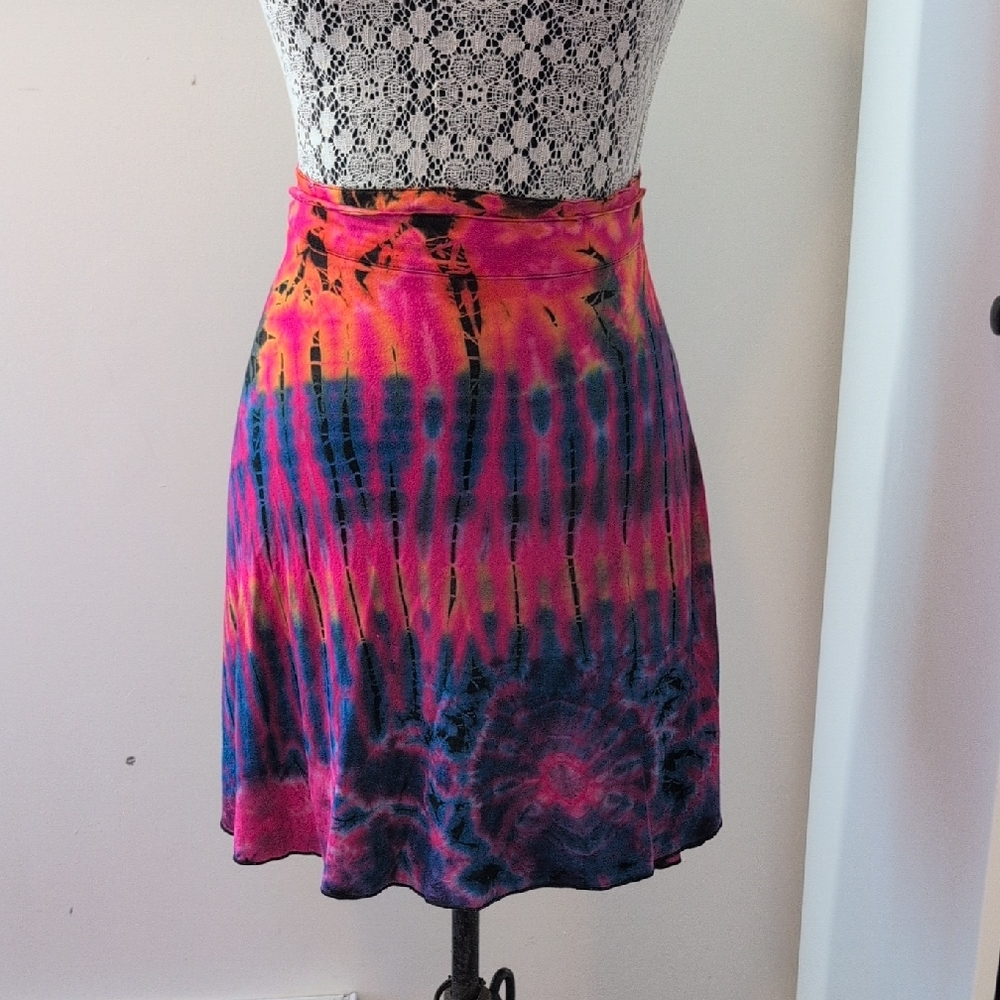 Tie-Dye Wrap Around Skirt Or Top